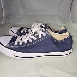 Converse All Star Blue Sneakers Tennis Shoes Men's Size 10 Women's Size 12